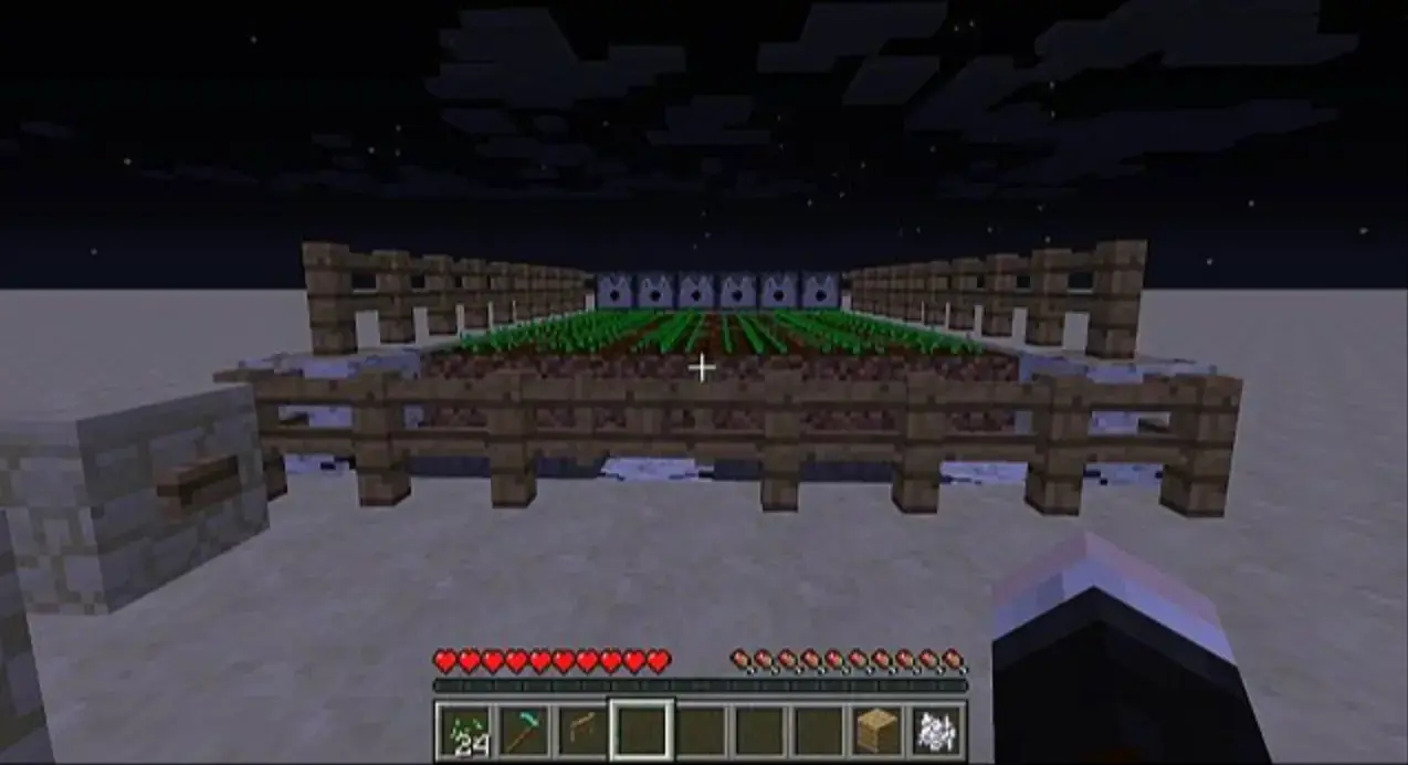 Redstone farm builds in Minecraft